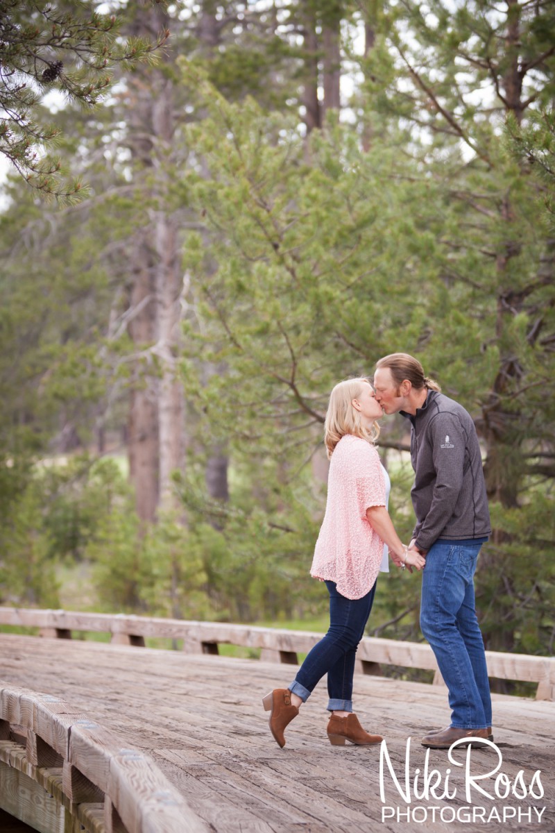 Engagement Session at Grays Crossing in Truckee CA