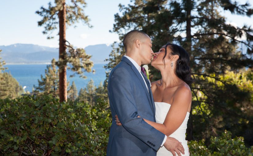 Celiné and Terry’s Backyard Wedding in South Lake Tahoe